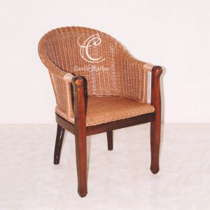 [1078-] Passaic Arm Chair Wicker