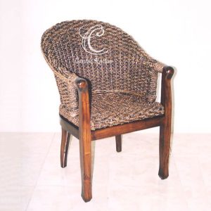[1078-wg] Passaic Arm Chair Watergrass
