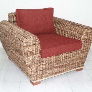 [1576-abc] Soros Arm Chair Abaca
