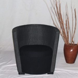 [1608-w] Vivian Low Chair Wicker