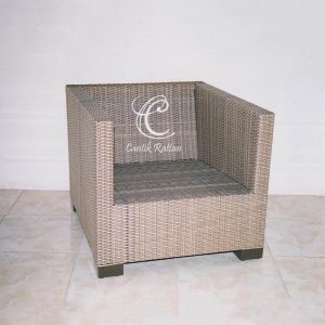 [1678-PA] Denia Arm Chair Plastic