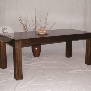 [3187-E] Majonica Table Mahogany