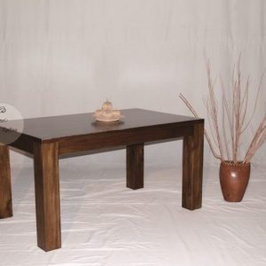 [3187-Q] Majonica Table Mahogany
