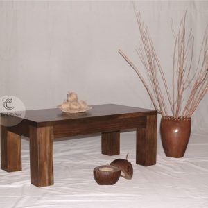 [3187-R] Majonica Table Mahogany