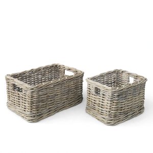 Rectangular Basket set of 2