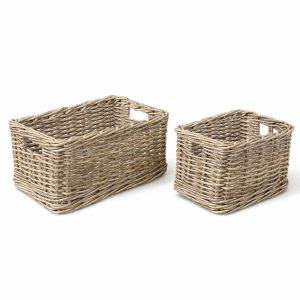 Rectangular Basket set of 2